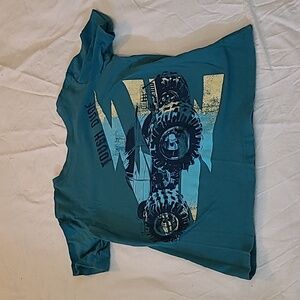 💥Carters Boys Size 6 Blue Short Sleeve Shirt Top